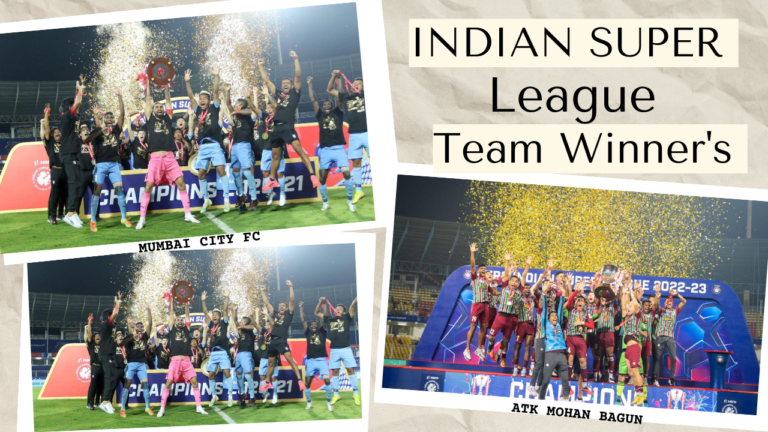 ISL Winners list all season