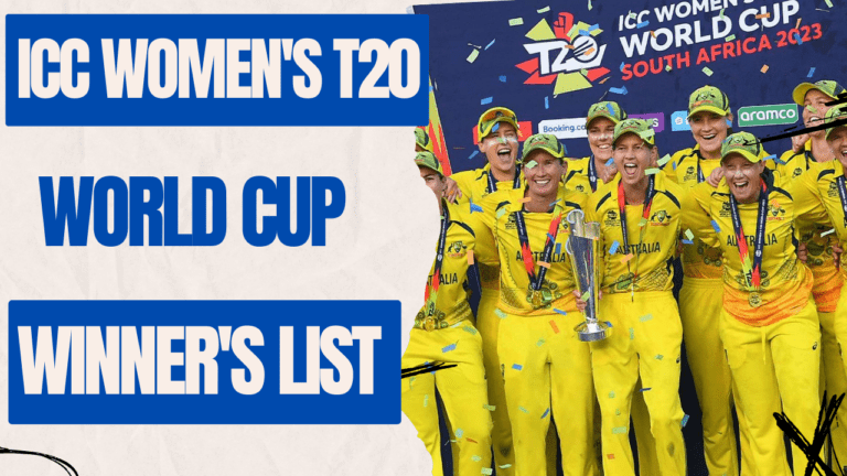 ICC Women T20 World Cup Winners List